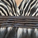 Forever 21 super cute black & white mini dress w/lavender around the bottom Photo 4