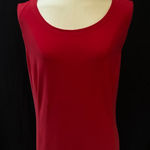 Joan Rivers Women’s Red Tank Sleeved Pencil Dress Sz XL Photo 0