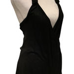 Venus  Black Halter Mini Halter Lace Back Dress or Top Size L BRAND NEW Photo 0