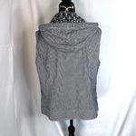 Handmade Reversible Hooded Sleeveless Full Zip Vest Jacket Gingham & Bees Sz LG Photo 8
