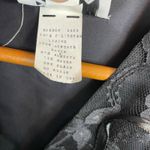 Vintage Patra Black Lace Ribbon Soutache Mesh Fitted Jacket Puff Shoulders Bow 6 Photo 14