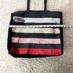 Victoria's Secret Black Sequin Tote Bag Photo 2