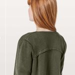 Lululemon ‎ City Cardigan Sz 4 Forest Photo 7