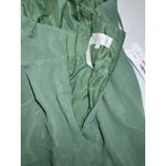 Azazie Tayla Floor Length Chiffon Sheath Dress Size A2 Eucalyptus Bridesmaid Photo 5