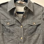 Tory Burch  Brigitte Zig Zag Shirt Dress size 4 Photo 7