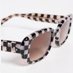 Krewe harlequin Milan rectangle sunglasses in acetate NEW Photo 3