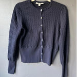 Etcetera  size Small Cable Knit Button-Up Cardigan Sweater, Size Small Photo 0