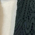 ASTR ⭐️  black lace mini dress in size small Photo 2