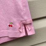 Cherry Print Polo Shirt Pink Photo 3