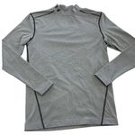 Under Armour  Shirt Womens Large Gray ColdGear Compression‎ Long Sleeve Athletic Photo 0