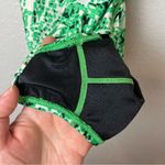 Speedo Vintage One Piece Swimsuit Neon Green Print Size 6 Photo 3