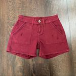 Arizona Jeans Arizona Burgundy Jean Shorts Photo 1