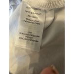 Veronica Beard Jeans White Sleeveless Lace Up Corset Detail Top Size Small Photo 5