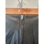 BLANK NYC NWT Vegan Leather Side Zip Pull On Leggings In Black Size 25 Photo 10