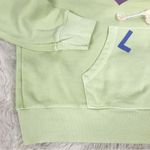 Wildfox Love Life Kinley Hoodie Cropped Jacket Zip Front Green Size Small New Photo 9