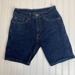 Levi's 569 Dark Fit Bermuda Jean Shorts Sz 29 Photo 0