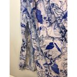 Stitchdrop blue white maxi dress with flutter tank straps Size XS Photo 10