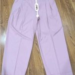 Ganni  Drapey Melange Loose Mid Waist Pleat Pants size 44/US L Photo 8