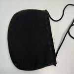Vintage Pappagallo Purse Black Metallic Gold Crossbody‎ Photo 4