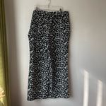 Boden USA Boden Relaxed Bootcut Trousers Black White Green Camo Floral US 16/18 Photo 3