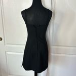 VTG BYER TOO BLACK MINI DRESS WHITE STRIPE CAMI Photo 1
