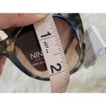 Nine West  Blue Brown Tortoise Cat Eye Sunglasses New Photo 9