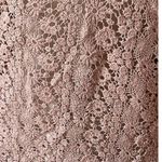 H & M Dusty Rose Crochet Lace Scalloped Edge Teddy Bodysuit ~ Women's Size LARGE Photo 4