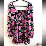 Miss Selfridge Rose floral sweetheart neckline dress Photo 3