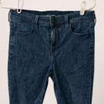 American Eagle next level stretch high rise cropped jeggings 10S Blue Size undefined Photo 0