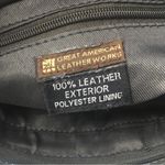 Great American Leatherworks Crossbody Blue Handbag Women Leather Shoulder Bag Photo 1