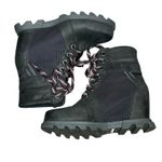 Sorel Joan of Arctic Wedge III Lexie Bootie Women 9 Black Jet Leather Waterproof Photo 6