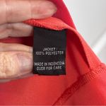 A Byer Women Orange Crop Blazer Sz M NWT made in Indonesia Long Sleeve Photo 9