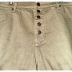 Mossimo Womens High Rise Button Fly Shorts Sz 16/33 Lace Hippie Feminine Granola Green Photo 2