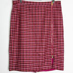 Talbots  Tweed Wool Blend Skirt – Size 16 – NWT – Pink Multicolor Photo 0