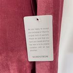 Dual Nature New  Keyhole Rib Velour Dress Mock Neck Long Sleeve Mini Mauve Small Photo 14