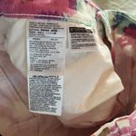 Levi's Levi’s White and Bright Watercolor Cutoff Raw Hem Denim Jean Shorts Size 8 Photo 6