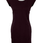 Athleta  Illusion Dress Small Maroon Sleeveless Sheath Activewear Work Photo 0