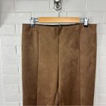 Loft  Faux Suede Ponte Legging Pants Size L Tall Photo 5