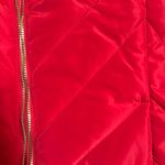 MICHAEL Michael Kors Crimson Red Quilted Vest Photo 4