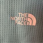 The North Face Vapor Wick Hiking Shirt Womens Medium Blue Stretch Fabric Polo Photo 1