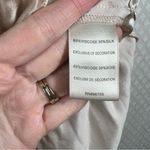 Rebecca Taylor Rebecca‎ Taylor Light Pink Satin Silk Blend Beaded Tie Front Top Photo 4