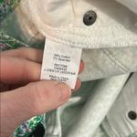 J.Crew  Toothpick Stretch Floral Jeans Straight Leg Zip Front Pockets Green Sz 27 Photo 11