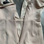 Lulus Lulu’s Beige Plunging V Neck Mermaid Gown XS Photo 7