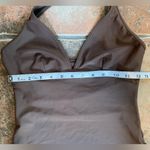 Seafolly Halter Tankini Top Brown Photo 4
