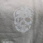 Havana Hoodie Womens Size Small Beige VH9105 Skull Pattern Streetwear Cozy Photo 3