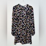 Dorothee Schumacher Floral Confetti Print Structured Volumes Dress Size 3 NWT Black Photo 11