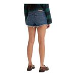 Levi's High Rise Denim Jean Shorts Frayed Hem Dark Wash Casual Women Size 29 Photo 1