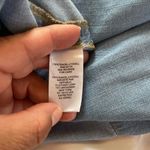 Workshop Republic Clothing  Sz XS Blue Drawstring Cropped Pants Tencel Photo 8