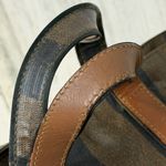 Fendi Pequin Vintage Coated Nylon Canvas Bag Photo 5