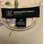 NWT INC Pink Butterfly Floral Lace Trim Wrap Robe Medium Photo 7